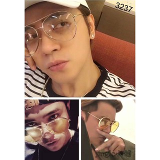 現貨供應 韓版平光眼鏡 明星款眼鏡 復古飛行員眼鏡 男女適用