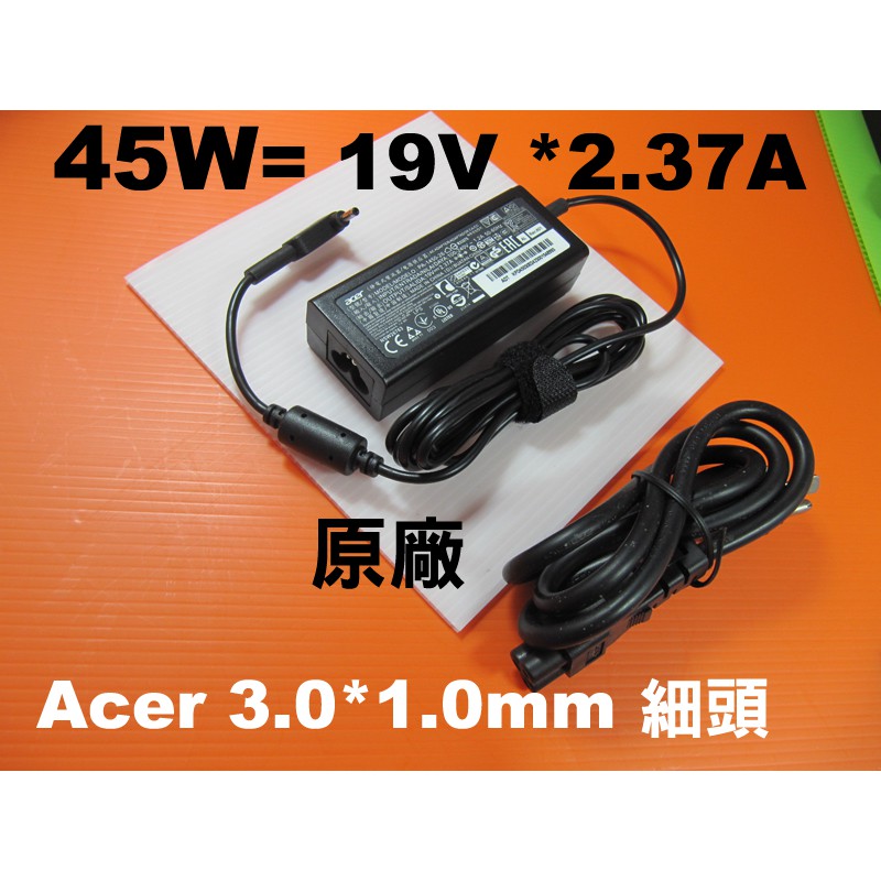 3.0*1.1mm 小頭 宏碁原廠 acer 45W 變壓器 Swift1 SF113-31 SF113-31-C380