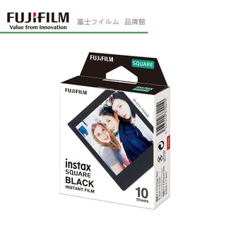 FUJIFILM 富士 instax SQUARE 黑框 Black SQ拍立得底片