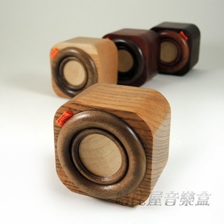 【淡水音樂盒館】交換禮物 好友禮物 現代居家佈置 木製音箱造型音樂盒 生日 畢業 交換禮物