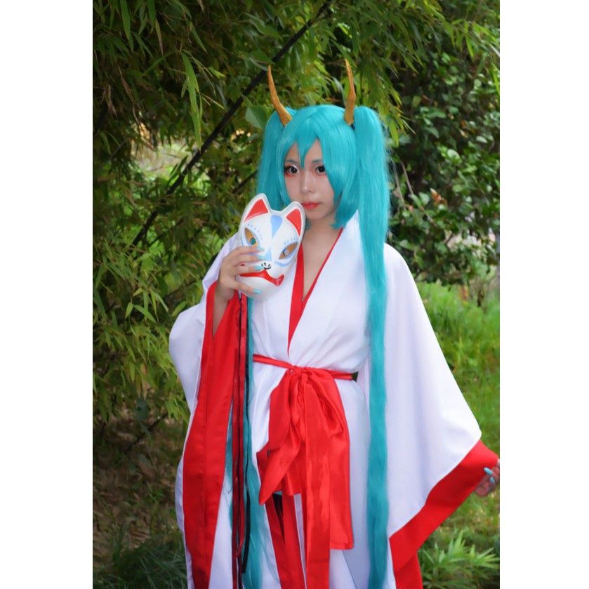 初音miku 紅蓮 百鬼夜行紅蓮百鬼夜行cosplay古裝cos服 蝦皮購物