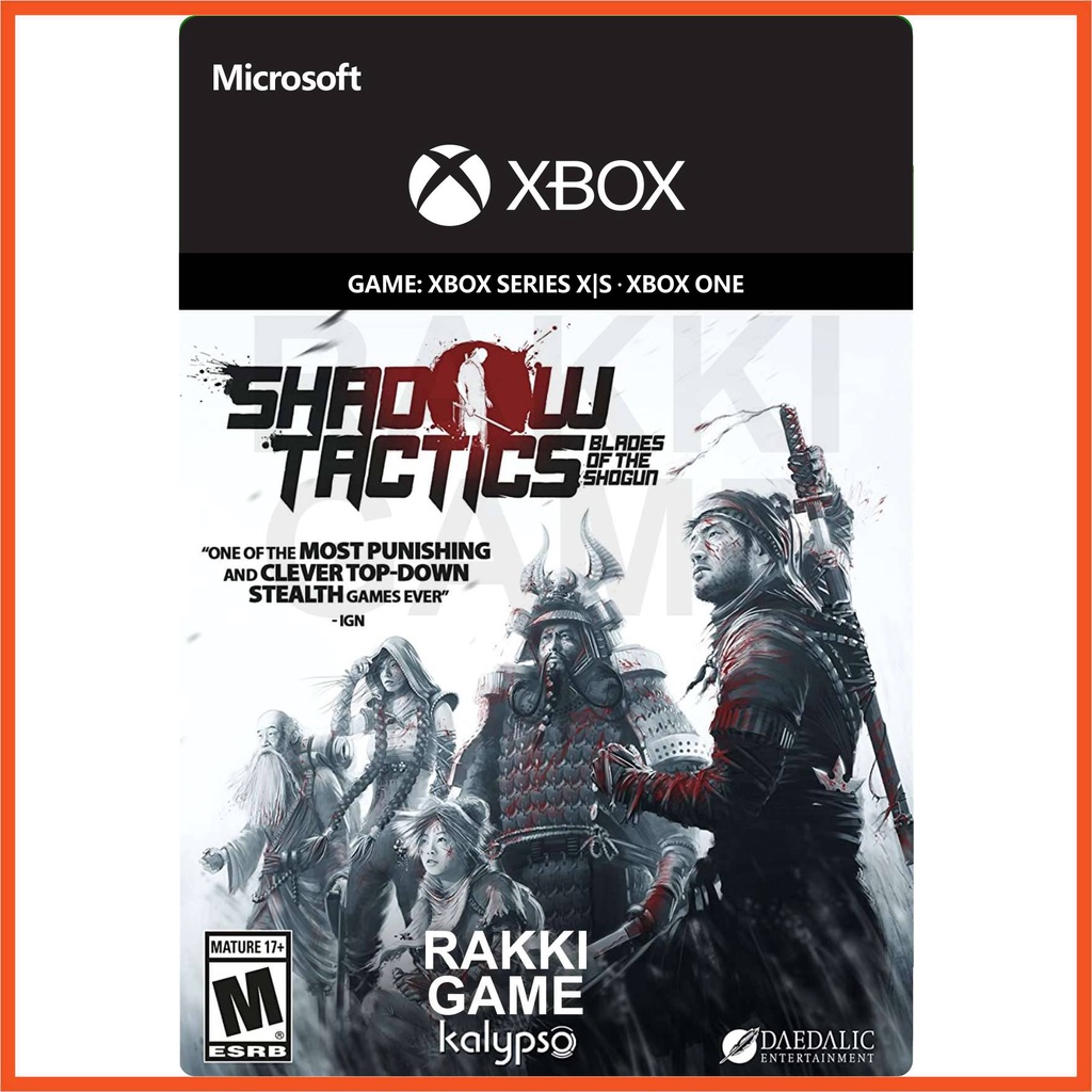[正版序號] XBOX 暗影戰略 將軍之刃 Shadow Tactics 中文版 ONE Series X S 遊戲