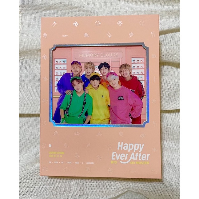 拆售BTS 防彈少年團四期4TH MUSTER Happy Ever After DVD | 蝦皮購物