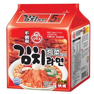 韓國不倒翁 泡菜風味拉麵（5入） 泡菜拉麵