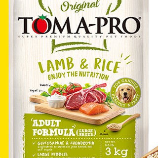 <liondog二館>TOMA-PRO優格成犬(大顆粒) 羊肉+米 7kg/13.6kg.