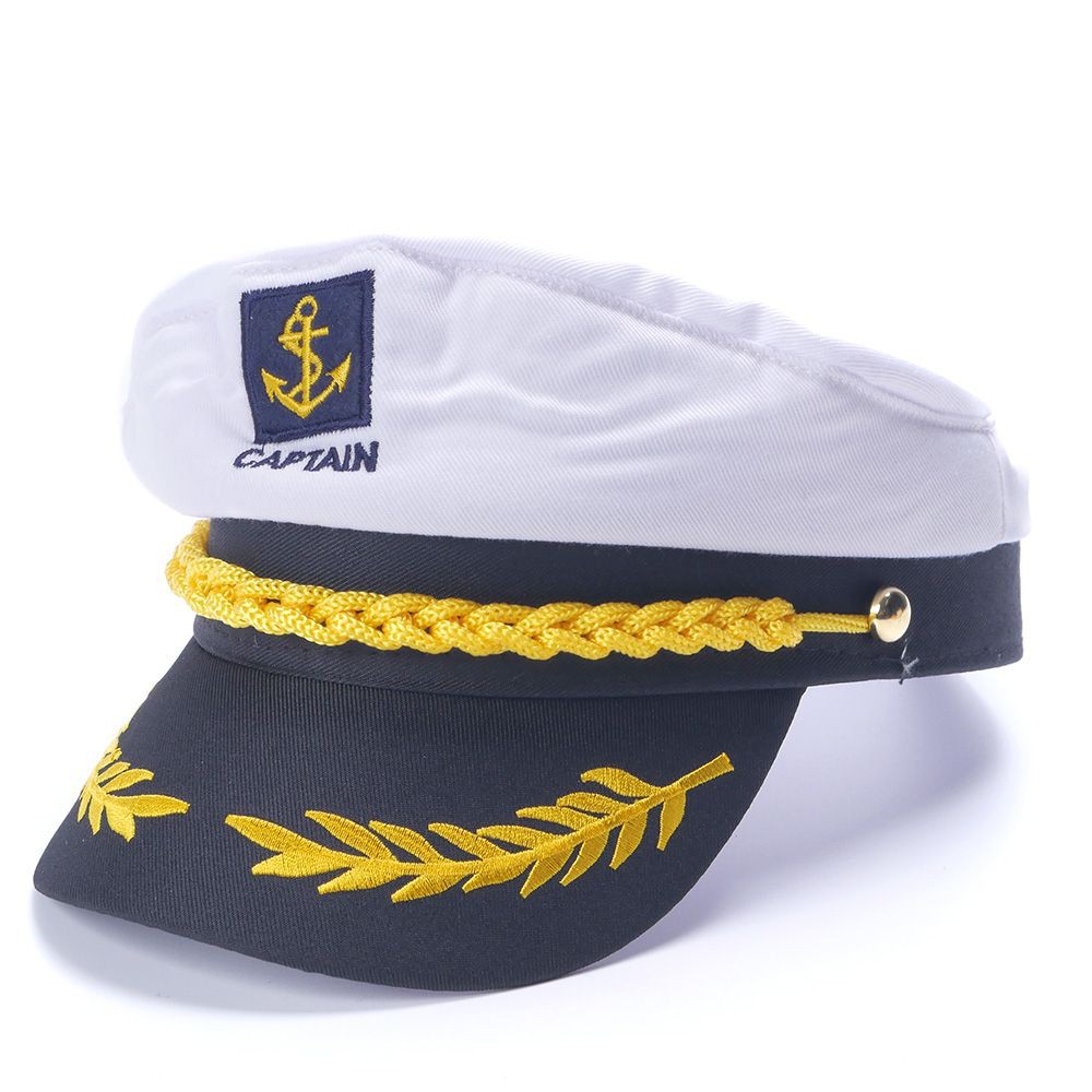 中性船船水手船長服裝帽海軍海軍海軍上將帽