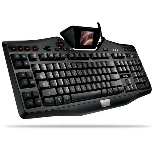 羅技 Logitech G19 電玩專用遊戲鍵盤,電競,彩色液晶螢幕,發光按鍵,USB接口*2,英雄聯盟 英文版 9成新