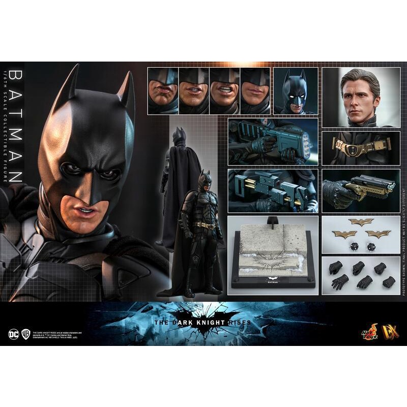 全新未拆 野獸國公司貨 Hot Toys DX19 1/6 黑暗騎士 黎明昇起