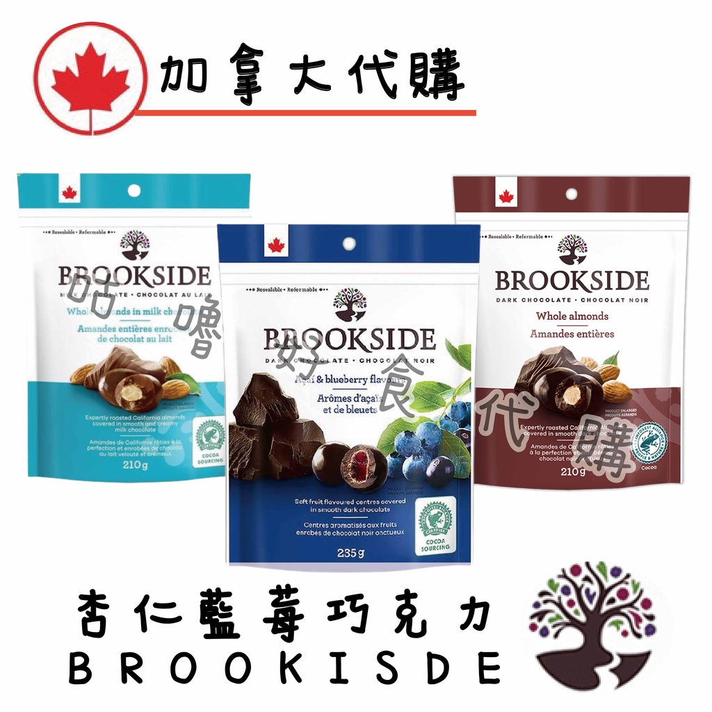 🍁加拿大代購🍁BROOKSIDE 藍莓黑巧克力