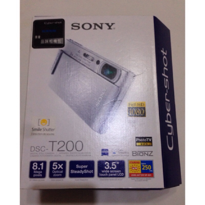 Sony DSC-T200 數位相機