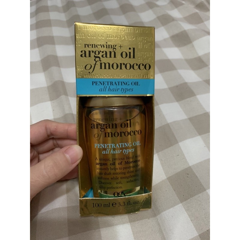 argan oil of Morocco 澳洲帶回護髮油