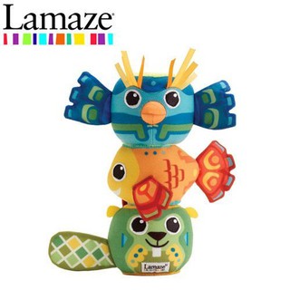 愛嬰寶 Lamaze拉梅茲嬰幼兒玩具 - 可愛動物磁力疊疊樂