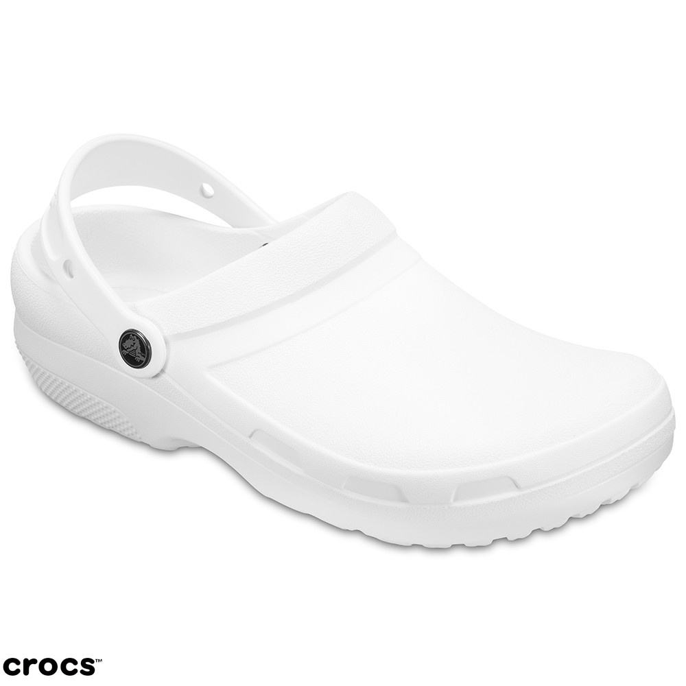 Crocs卡駱馳(中性鞋)工作鞋涼鞋-204590-100_洞洞鞋