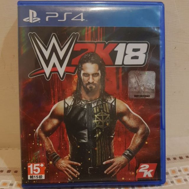 PS4 WWE 2K18  二手 英文版