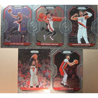 2020-21 Prizm 拓荒者隊組合包 Mccollum/Simons/Hood/Nurkic/Whiteside