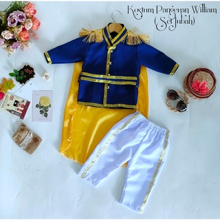 Prince WILLIAM 服裝套裝 NEWBORN 服裝披風/王子服裝服裝道具服裝 PHOTOSHOOT BABY-