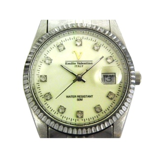 [專業模型] 石英錶 [VALENTINO REF2113] 范倫鐵諾 時尚錶[夜光面+日期][水晶鏡面]中性/新潮