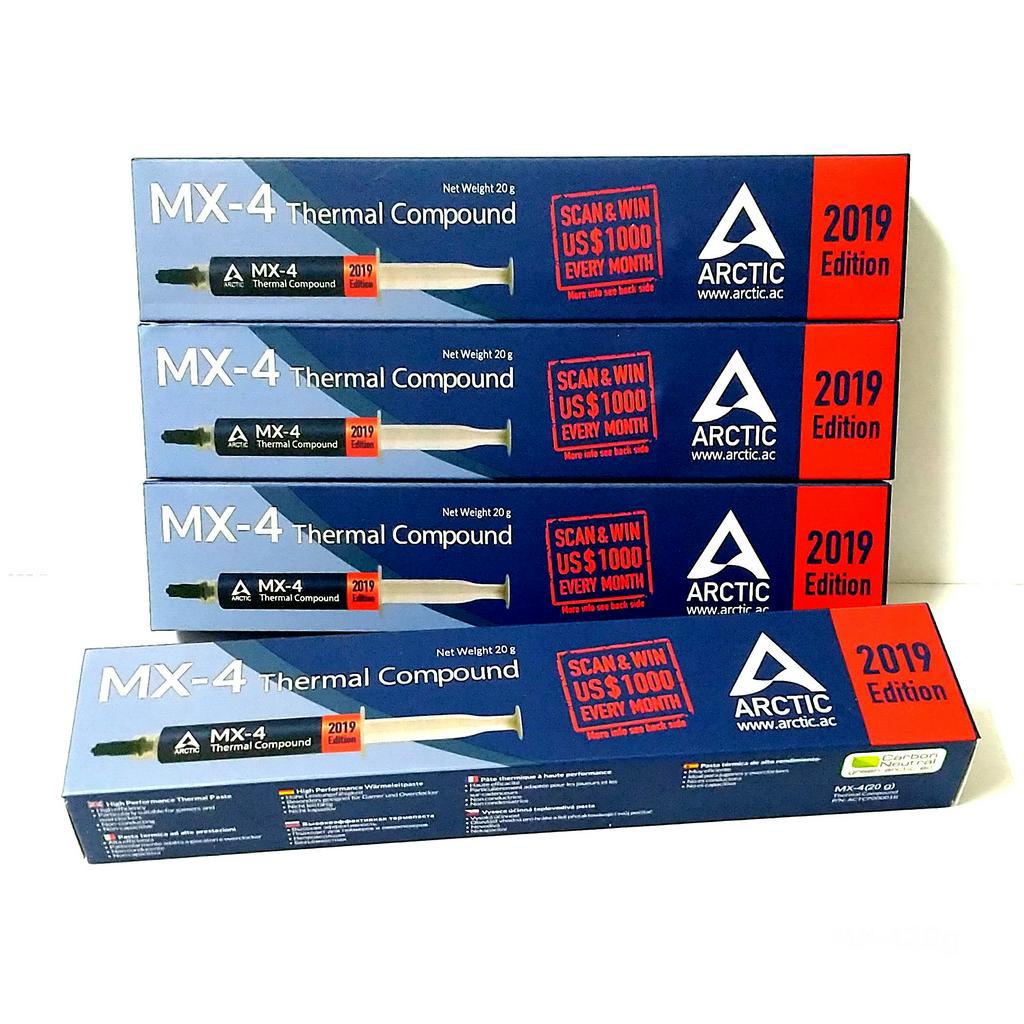 【母親節特惠】ARCTIC MX-4 散熱膏 MX4 20g高導熱係數CPU散熱 長效免更換 送刮刀 分裝體驗版