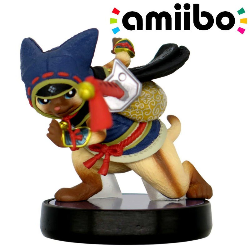 特典商品 Nintendo 魔物獵人 崛起 amiibo 隨從艾路 MHR 【台中星光電玩】