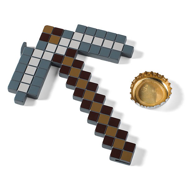原廠正版 Minecraft 麥塊十字鎬開瓶器 蝦皮購物