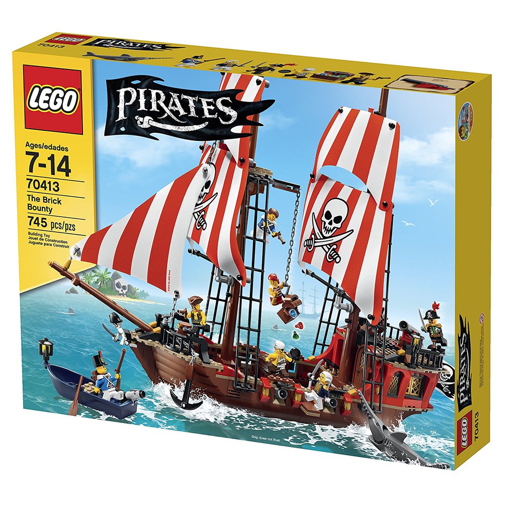 【樂GO】 LEGO 樂高 70413 The Brick Bounty 海盜船系列 海盜船 海盜 原廠正版