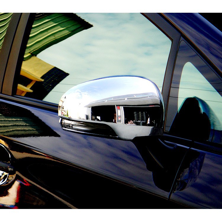 Toyota Prius 3.5代 2011~2015 改裝 鍍鉻銀 防撞後視鏡飾蓋 後照鏡蓋 照後鏡蓋飾貼