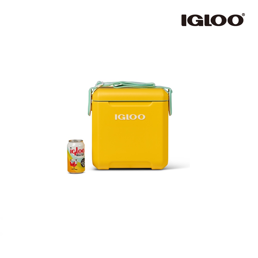 IGLOO TAG-ALONG TOO 系列二日鮮 11QT 冰桶 32819 檸檬黃 / 保鮮保冷、露營、戶外、保冰、