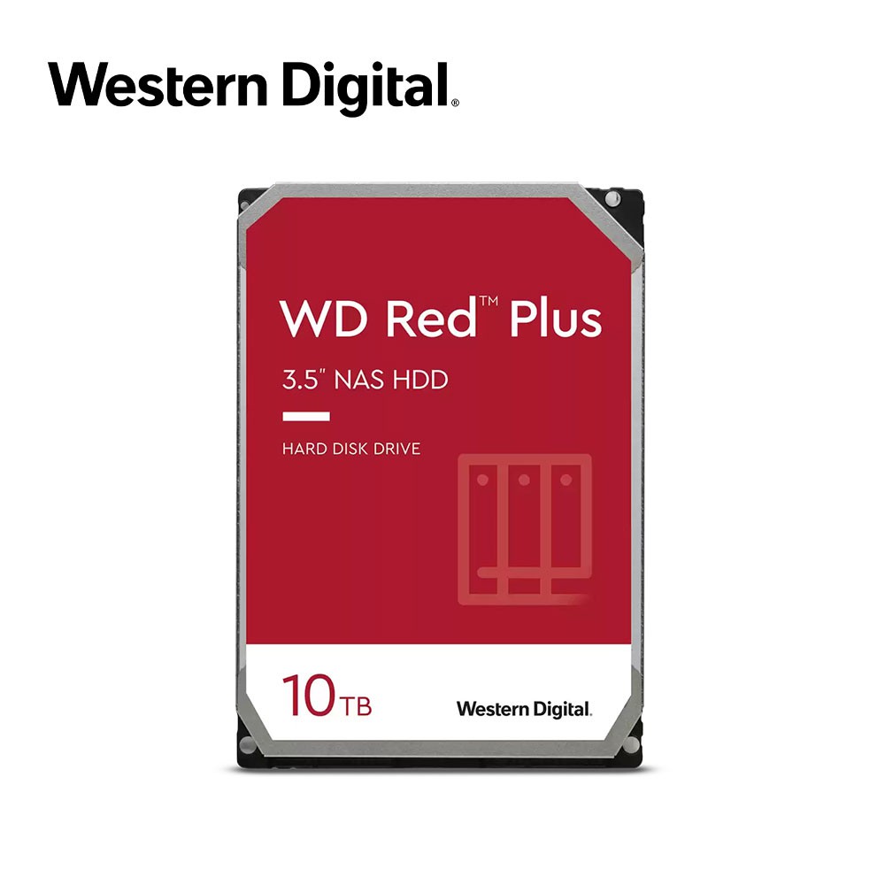 WD101EFBX 紅標Plus 10TB 3.5吋NAS硬碟 現貨 蝦皮直送