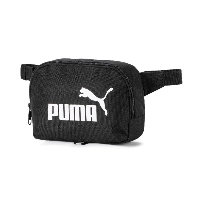Puma 運動腰包 小腰包 側背包 單車包 輕巧 方便 好攜帶 出國 旅遊   黑色 07690801