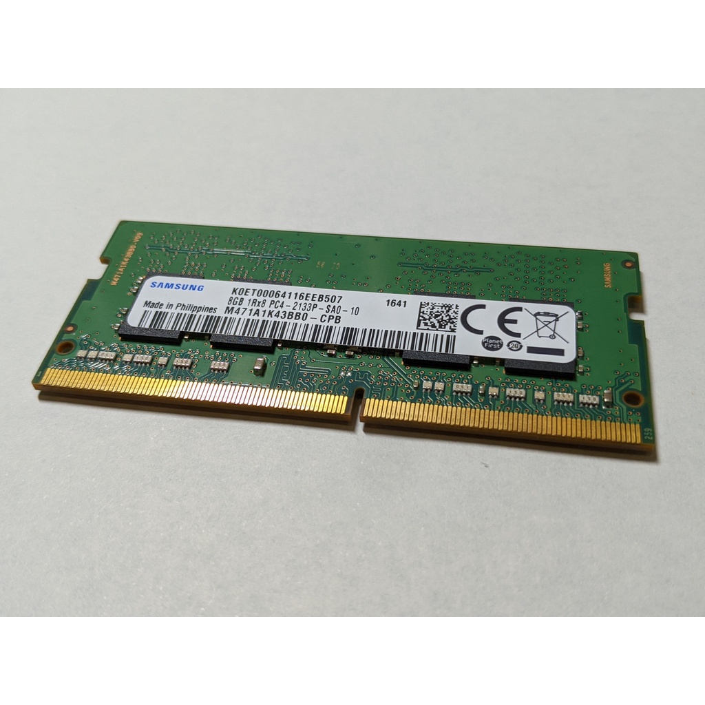 筆記型電腦記憶體 SAMSUNG PC4-2133P DDR4 8G