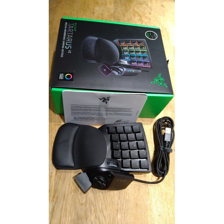 Razer 雷蛇 Tartarus V2 可編程 電競鍵盤 滑鼠 RGB同步炫彩設計 USB編織線