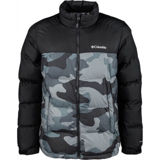 哥倫比亞 Columbia Pike Lake hooded jacket 鋁點外套 保暖外套 迷彩 拼接 潮流 穿搭