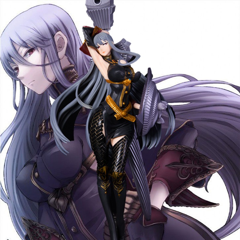 預購 免運費 戰場女武神蒼藍魔女塞露貝利亞1 7帝國最強御姐手辦模型擺件 蝦皮購物