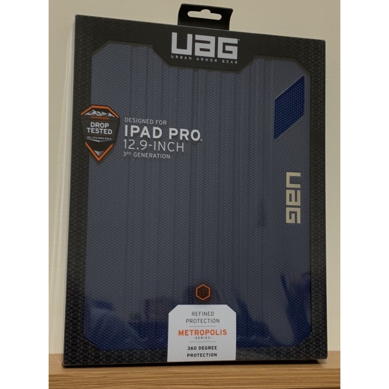 (新品)UAG METROPOLIS 翻蓋式耐衝擊保護殼 iPad Pro (第三代) 12.9平板 防摔殼 防摔套