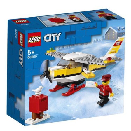 正版公司貨 LEGO 樂高 CITY系列 LEGO 60250 郵政飛機