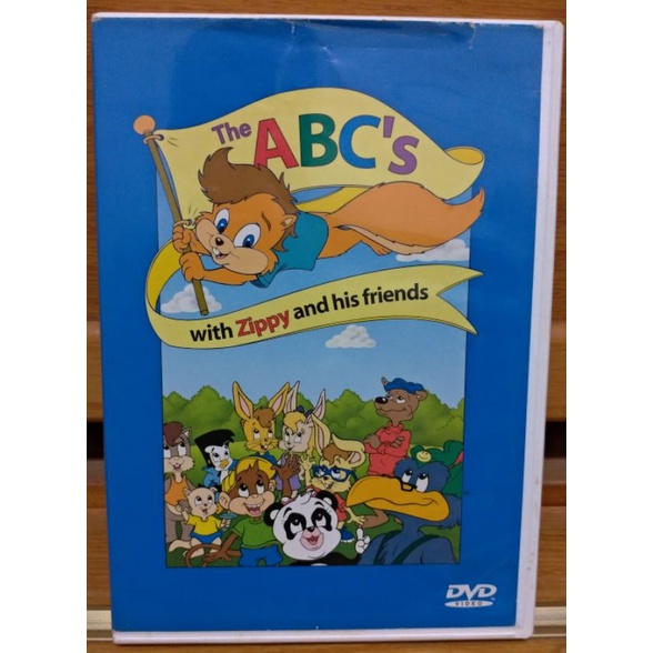 二手寰宇迪士尼DVD  The ABC's with Zippy and his friends