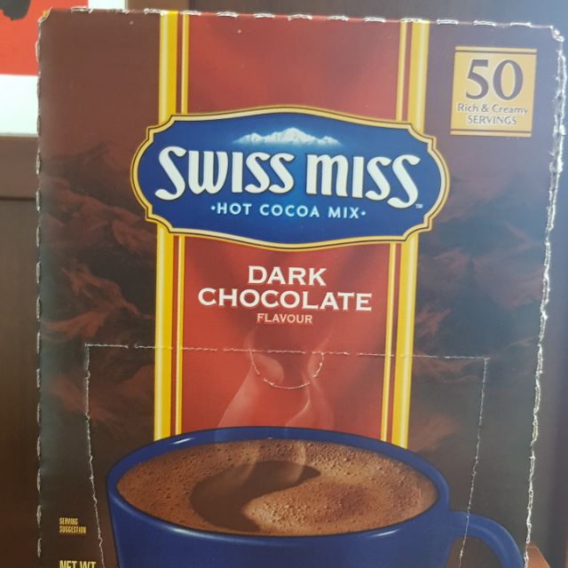 SWISS MISS 香醇巧克力即溶可可粉 好市多 (DARK CHOCOLATE)