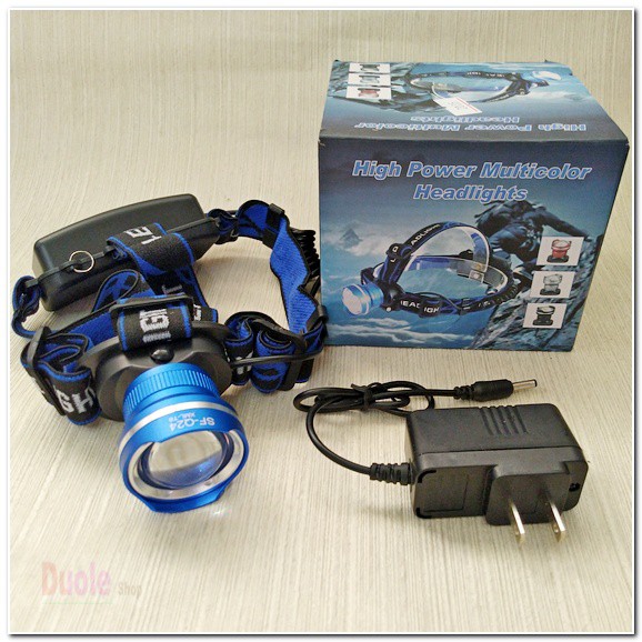 CREE T6超強光/多功能頭燈/可伸縮變焦 魚眼變焦 頭燈 強光 登山/夜遊/露營/工作/釣魚