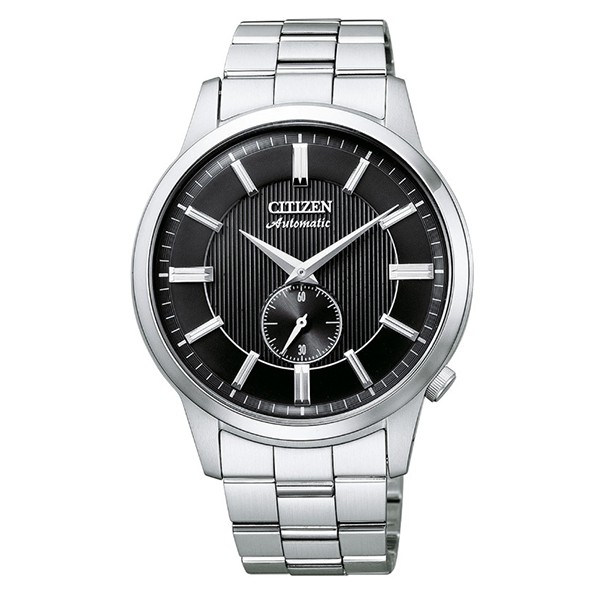 【CITIZEN星辰】NK5000-98E 沉穩紳士 鋼錶帶 經典機械男錶 銀/黑 41mm 台南 時代鐘錶