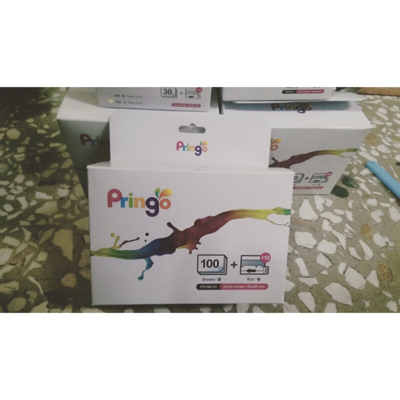Pringo P231 相印紙 100張+10色帶 只要390元-相紙