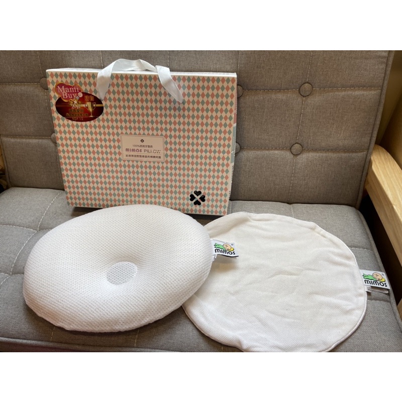 mimos 頭型枕 XL二手含盒子 寶寶頭型枕 寶寶枕頭