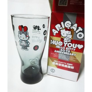 盒玩轉蛋扭蛋食玩模型公仔系列 7-11 HELLO kitty 經典玻璃曲線杯 玻璃杯 各款單賣