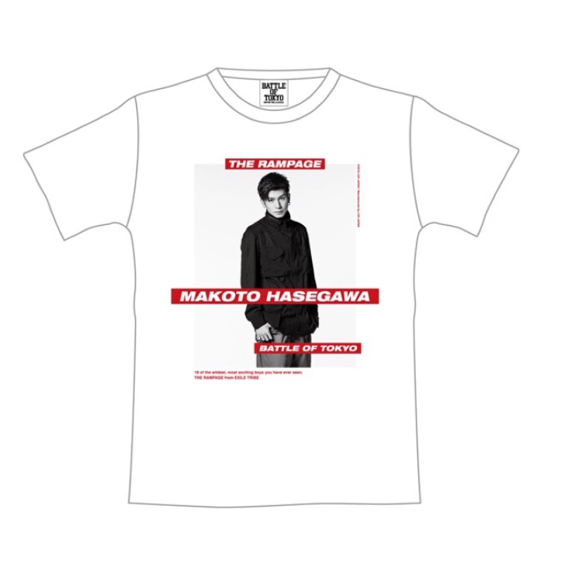 新品未使用】XLサイズ 長谷川慎 コラボ Tシャツ THE RAMPAGE