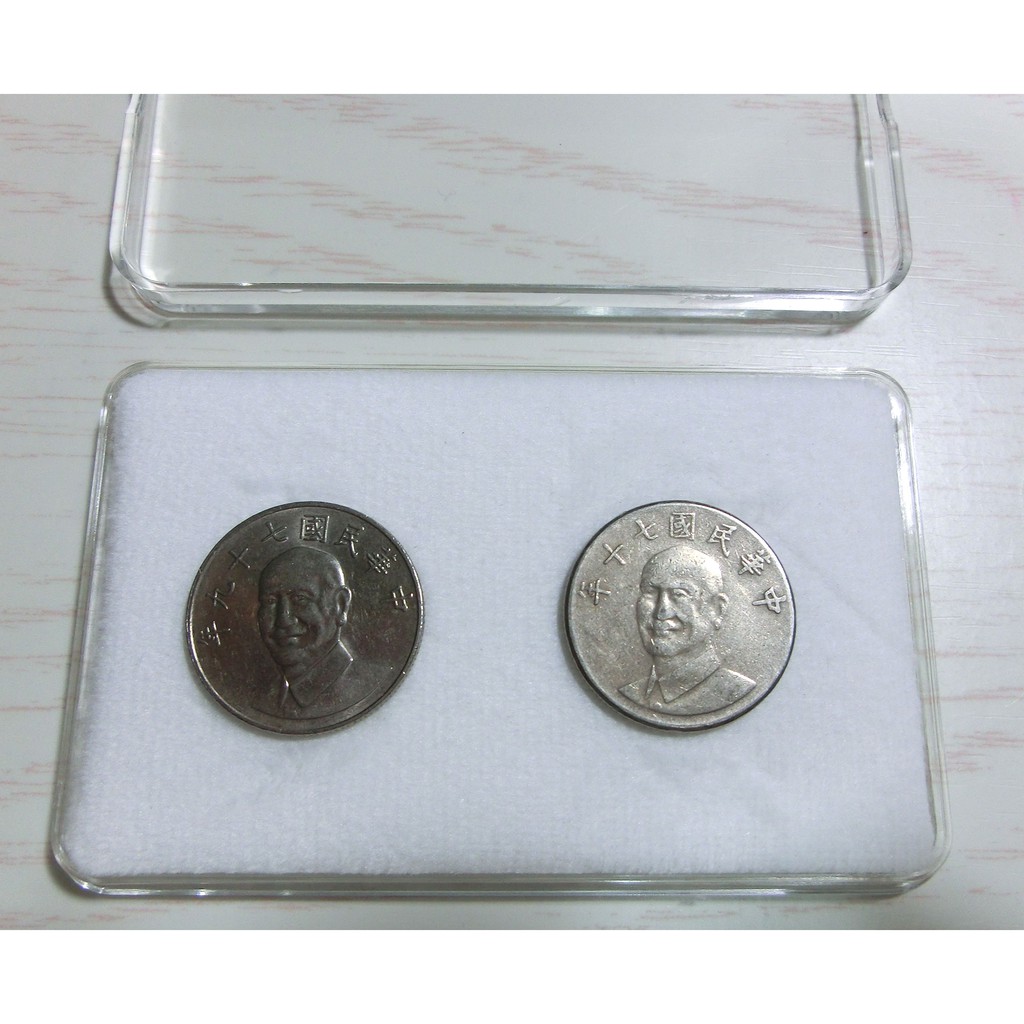 布幣盒 錢幣 紀念幣 硬幣 收藏盒 展示盒 壓克力 透明盒 (大)
