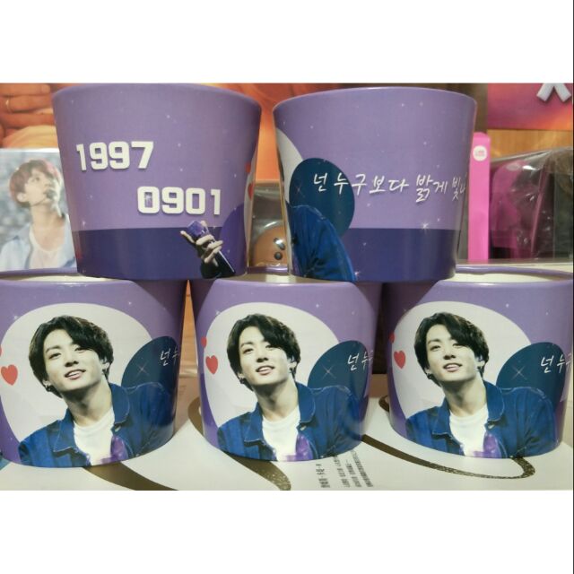 BTS 防彈少年團 田柾國 柾國 國國 小國 Jung Kook JungKook JK 韓站 韓國 生日 應援 杯套