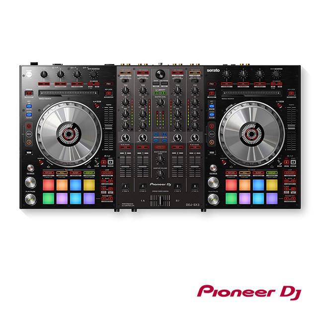Pioneer DJ DDJ-SX3 旗艦級Serato DJ四軌控制器