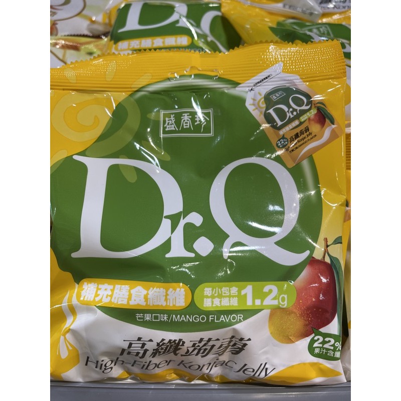 盛香珍 Dr.Q 高纖蒟蒻果凍芒果口味 210g 市價68