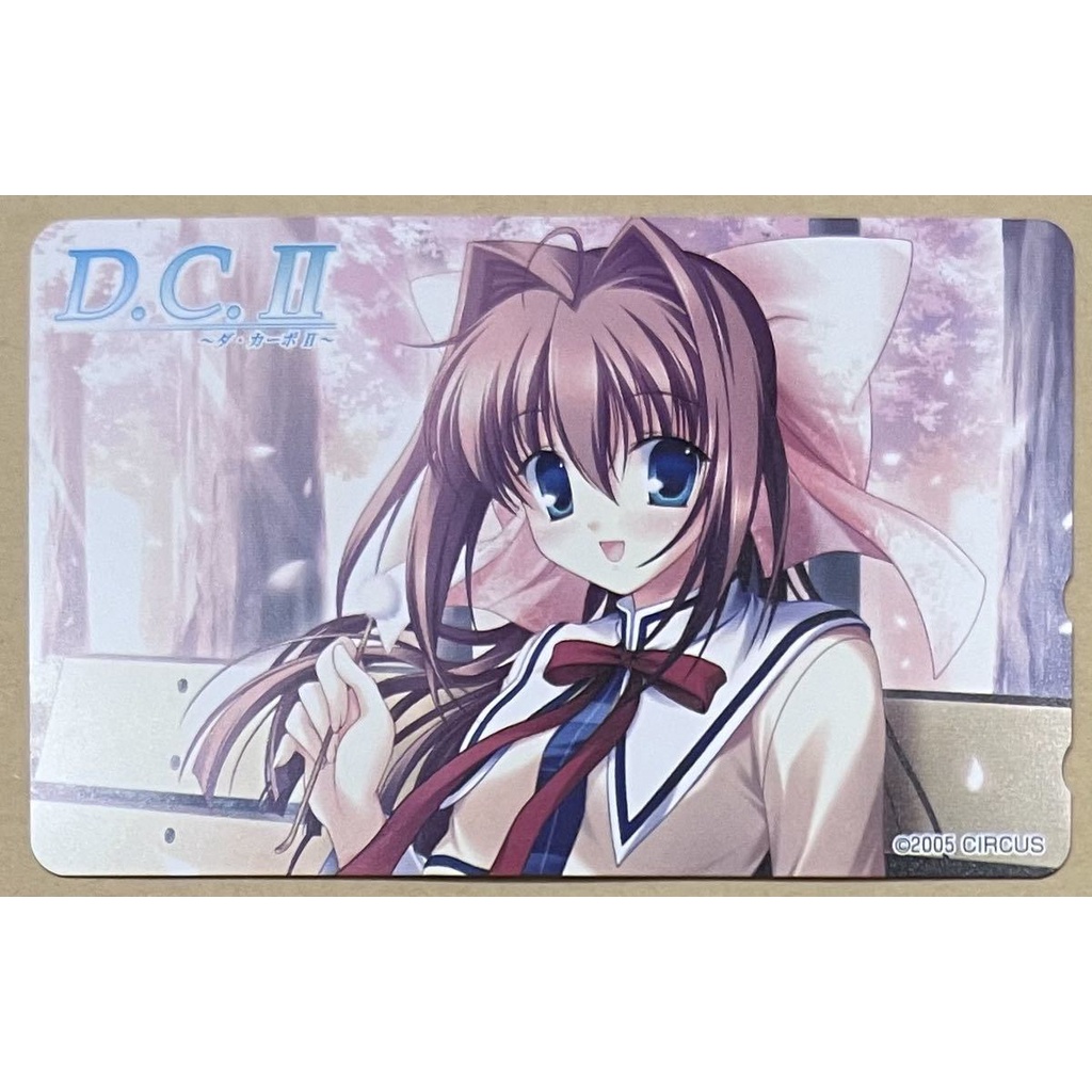 D C Ii D C 2 朝倉音姬朝倉由夢電話卡dc 初音島 蝦皮購物