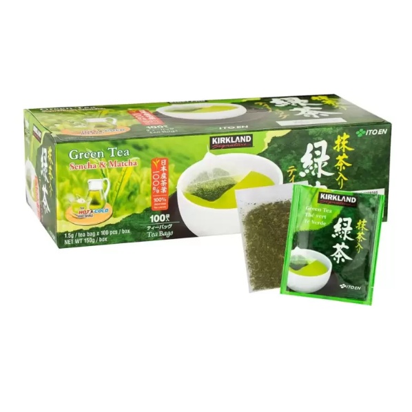 Kirkland Signature 科克蘭 日本綠茶包 1.5公克 X 100入 #1169345