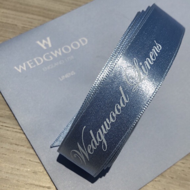 Wedgwood經典珍珠藍 細版18mm緞帶
